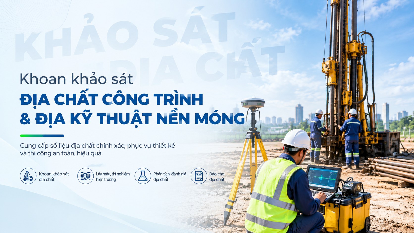 Khoan khảo sát địa chất công trình