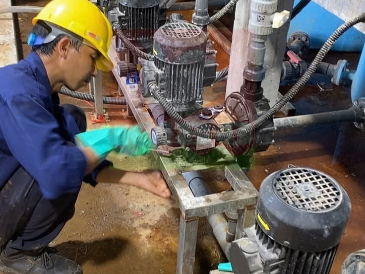Ảnh mặt bằng trước/sau — Giếng khoan khai thác nước tinh khiết Nhà máy Nước uống đóng chai