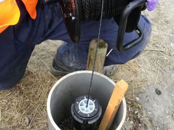 Ảnh mặt bằng trước/sau — Súc rửa, xử lý cát phục hồi lưu lượng giếng Nhà máy Dệt nhuộm